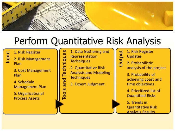 Quantitative Risk Assessments (QRA)