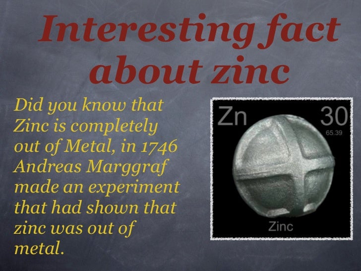 Zn Zinc