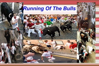 Running Of The Bulls 