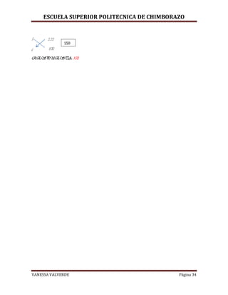 ESCUELA SUPERIOR POLITECNICA DE CHIMBORAZO
VANESSA VALVERDE Página 34
5 3,33
¿ 100
RESPUESTA: 150
150
3,33
 