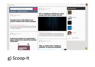 g)	Scoop-It	
 
