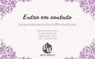 Mídia Kit Vanessa Wonsovicz 2014