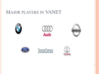 MAJOR PLAYERS IN VANET
23
 
