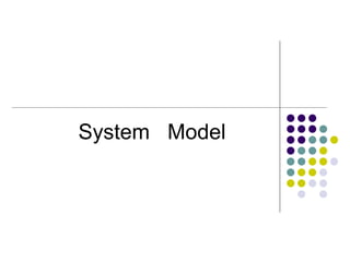 System Model
 Authorities
- public agencies or
corporations with
administrative powers
- for example, city or state
trans...