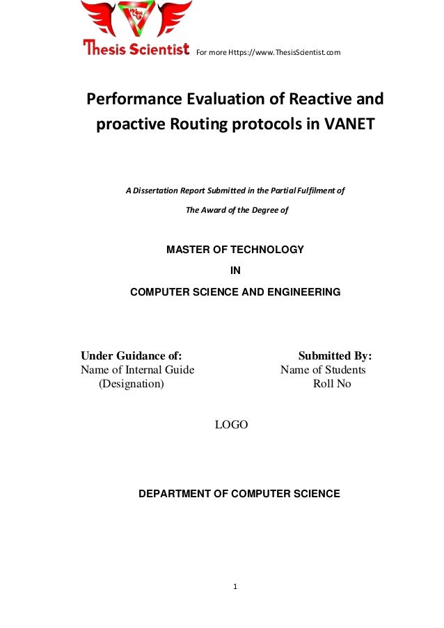 Master thesis evaluation criteria