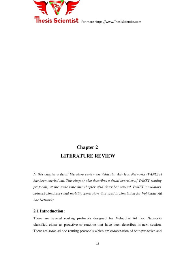 Master thesis routing protocols