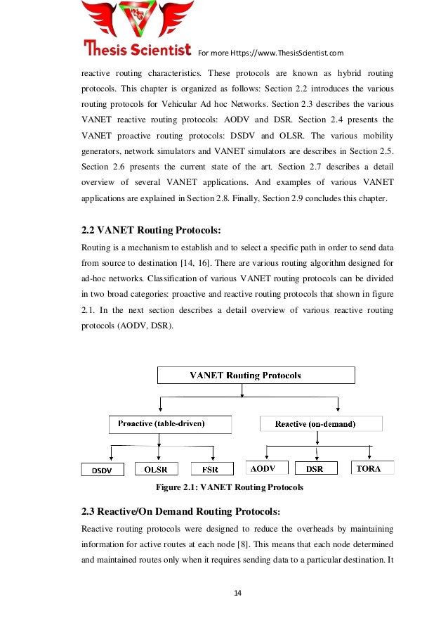 Master thesis routing protocols