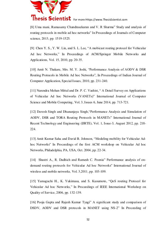 Thesis:Dynamic Routing Protocols