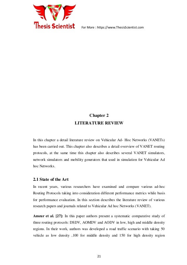 Vanet master thesis