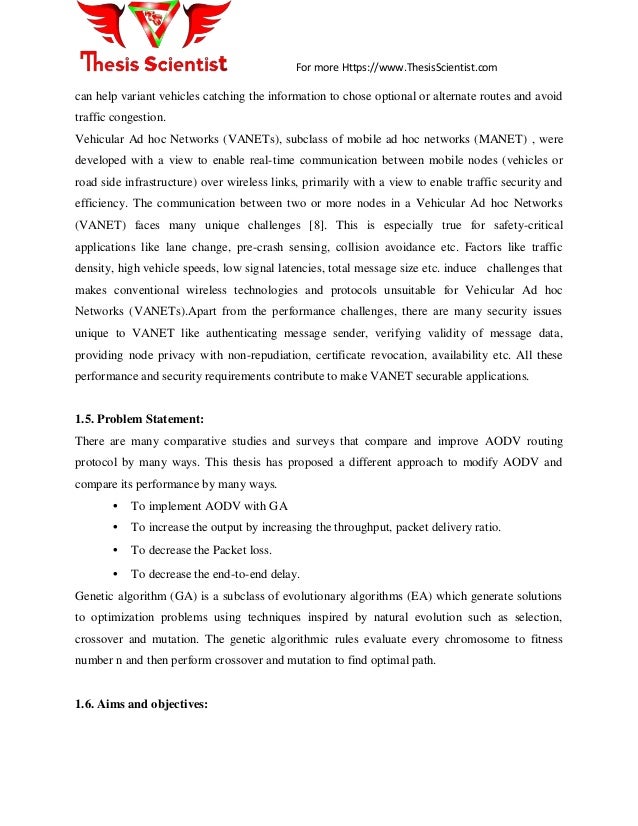 Network Security Projects | Network Security Project Ideas vanet phd thesis