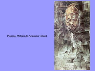 Picasso:  Retrato de Ambrosio Vollard 