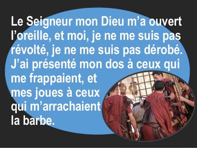 Lectures de la messe des Rameaux - année C