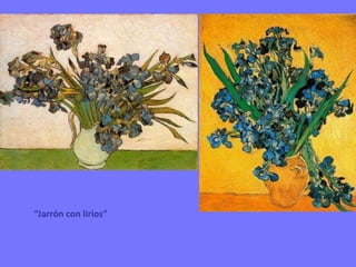 “Jarrón con lirios”