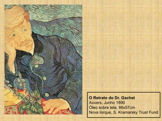 Nessa clínica havia um belo jardim que passou a ser sua fonte de inspiração.As pinceladas foram deixadas de lado.As curvas em espiral começaram a aparecer.