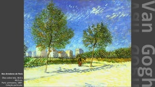 VanGogh
Nos Arredores de Paris
Óleo sobre tela, 38.0 x
46.0 cm.
Paris: primavera, 1887.
Coleção particular.
 