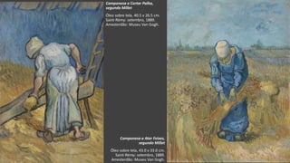 VanGogh
Camponesa a Atar Feixes,
segundo Millet
Óleo sobre tela, 43.0 x 33.0 cm.
Saint-Rémy: setembro, 1889.
Amesterdão: Museu Van Gogh.
Camponesa a Cortar Palha,
segundo Millet
Óleo sobre tela, 40.5 x 26.5 cm.
Saint-Rémy: setembro, 1889.
Amesterdão: Museu Van Gogh.
 