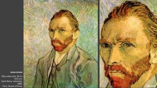 VanGogh
Autorretrato
Óleo sobre tela, 65.0 x
54.0 cm.
Saint-Rémy: setembro,
1889.
Paris: Musée d'Orsay. Pormenor
 