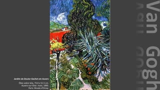 VanGogh
Jardim do Doutor Gachet em Auvers
Óleo sobre tela, 73.0 x 51.5 cm.
Auvers-sur-Oise: maio, 1890.
Paris: Musée d'Orsay.
 