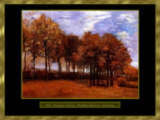 1885,  Paisagem Outonal -  Fitzwilliam Museum , Cambridge   