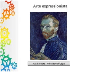 Auto-retrato - Vincent Van Gogh
Arte expressionista
 