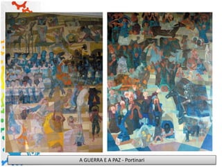A GUERRA E A PAZ - Portinari
 