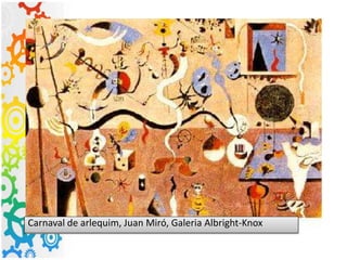 Carnaval de arlequim, Juan Miró, Galeria Albright-Knox
 