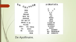 De Apollinaire.
 