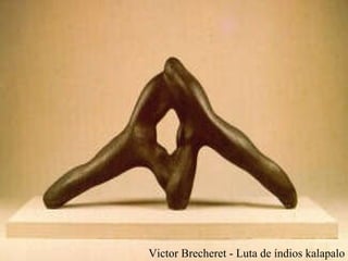 Victor Brecheret - Luta de índios kalapalo 