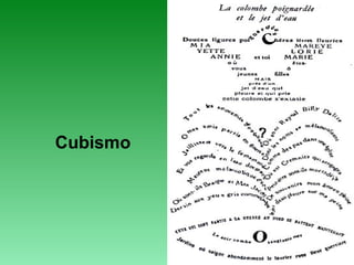 Cubismo
 