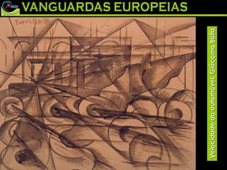 Velocidade do automóvel , Giácomo Balla 