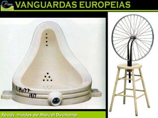 Ready-mades  de Marcel Duchamp. 