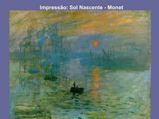 Impressão: Sol Nascente - Monet