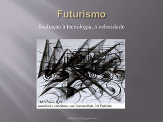 rafabebum.blogspot.com
Exaltação à tecnologia, à velocidade
 