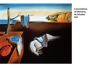 A persistência 
da Memória, 
de Salvador 
Dalí 
 
