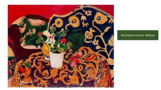 Naturaleza muerta. Matisse
 