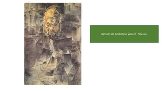 Retrato de Ambroise Vollard. Picasso.
 
