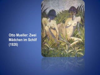 Otto Mueller: ZweiMädchenimSchilf (1926)