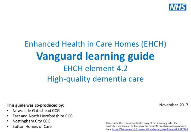 Nhs England Care Home Vanguards