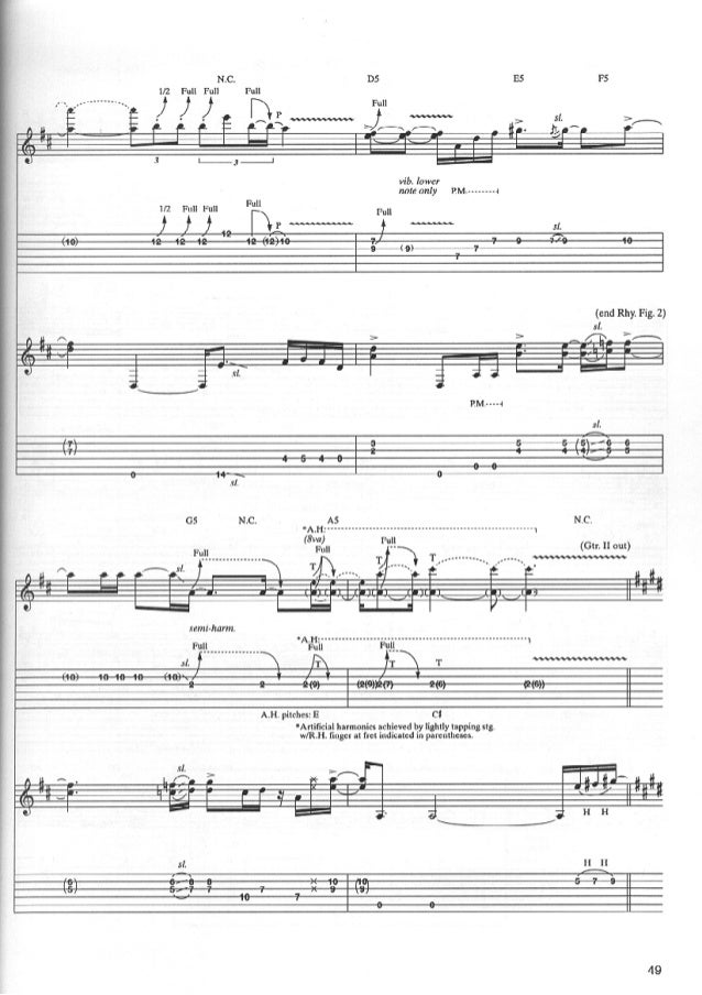 van hallen balance guitar songbook interlude 1 alt j sheet music