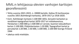 Suomen vanhat kartat
