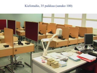 Kielistudio, 35 paikkaa (sanako 100)
 