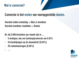 Van idee naar website.