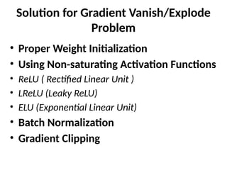 Vanishing_Exploding_Gradients........... | PPTX