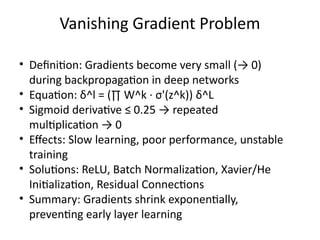 vanishing and exploding gradient problems in deep... Understanding and Solving the Vanishing Gradient Problem in Deep ...