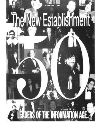 The New Establishment | Vanity Fair (1995)