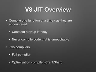 Vaugham Hong - Embedding JavaScript V8 | PPT