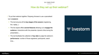How to boost acquisition
04 / CASE STUDY
68
ACQUISITION
Acquisition
/ How to recruit participants for the webinar Here are...
