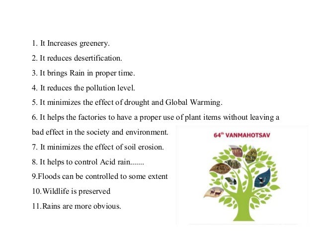 Few lines on van mahotsav in english image