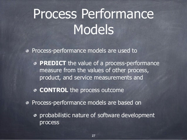 Process Performance Models and Process Performance Baselines