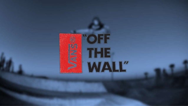 vans off the wall ad